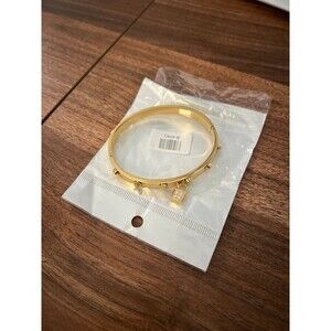 Bracelet Bangle Love Gold Painted Lock Stud Bracelet